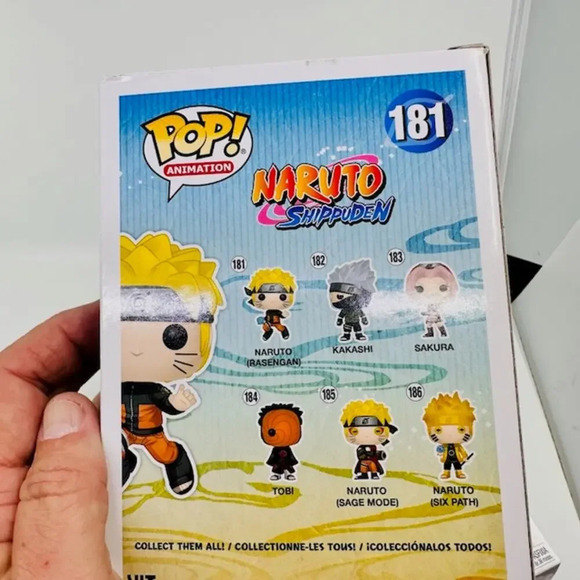 NEW Funko Pop! Naruto: Shippuden - Naruto (Rasengan) #181 Vinyl Figure - Picture 4 of 8